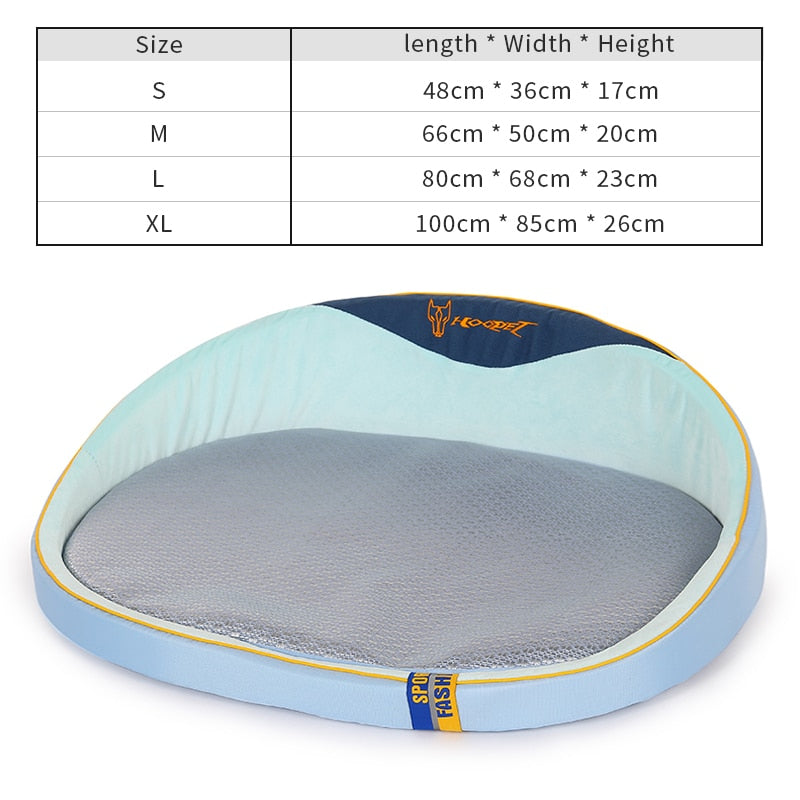 Dog Summer Removable Cover Cooling Bed