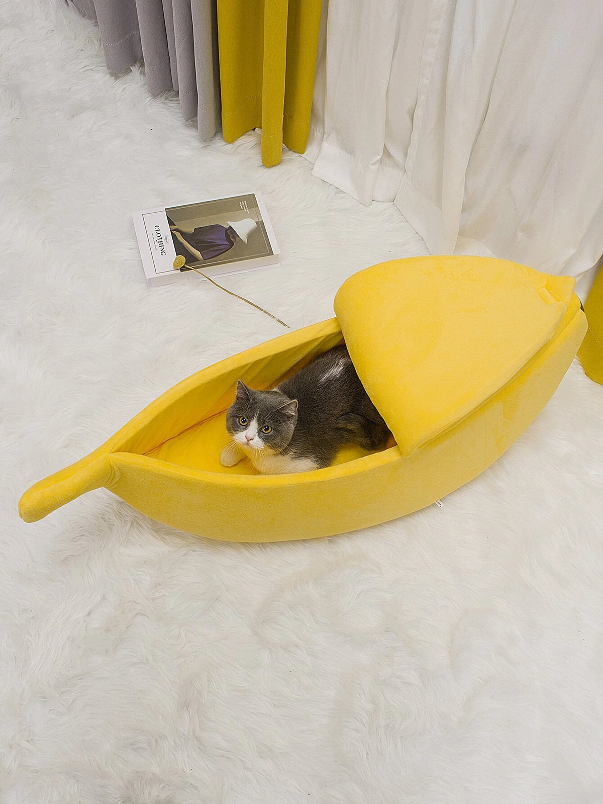 Cat Dog Banana Bed
