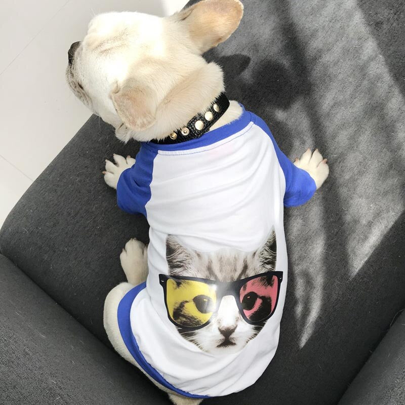 Cat Matching T Shirt Clothes for Owner and Pets Dog