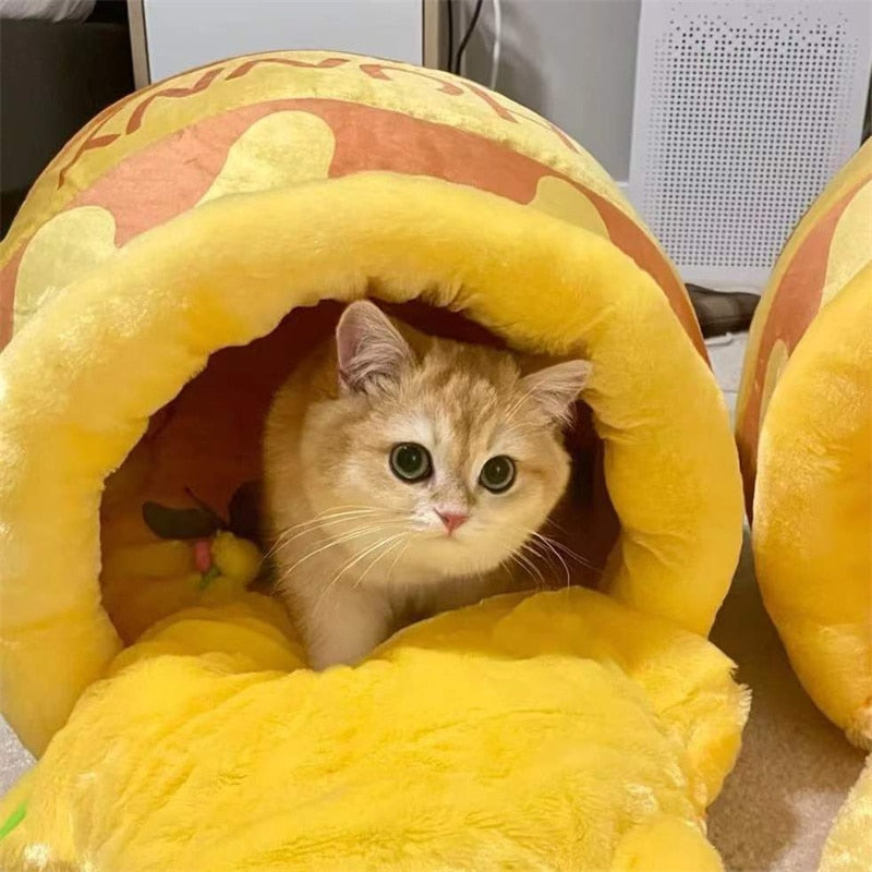 Honey Pot Pet Cat Dog Bed House