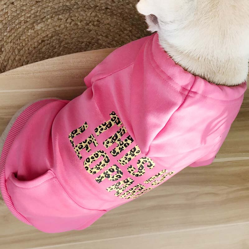 This Is Leopard Matching Hoodie for Owner and Pet Dog