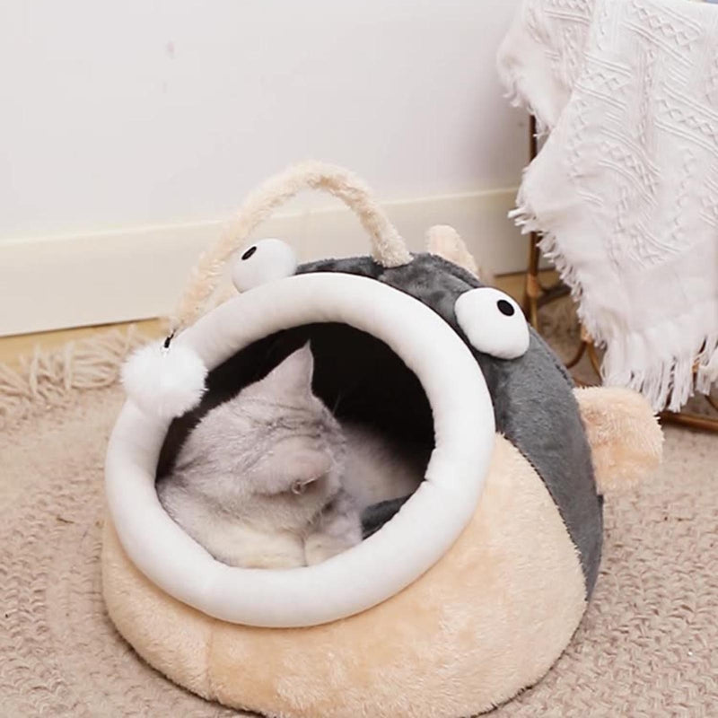 Adorable Anglerfish Pet Cat Dog Bed House