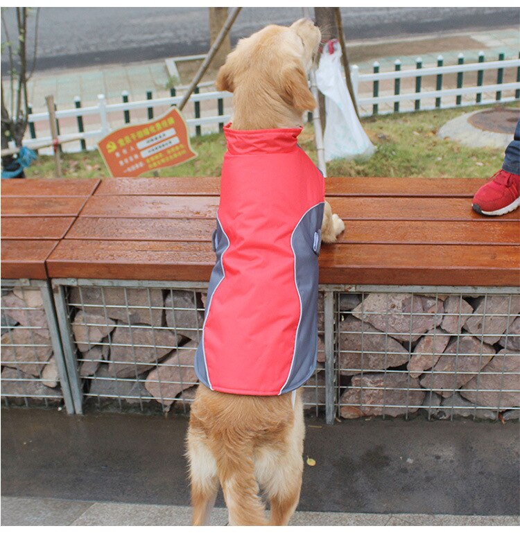 Autumn/Winter Fleece Waterproof Dog Jacket