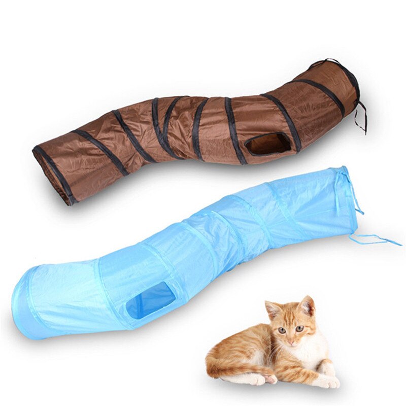 Foldable Cat Play Tunnel