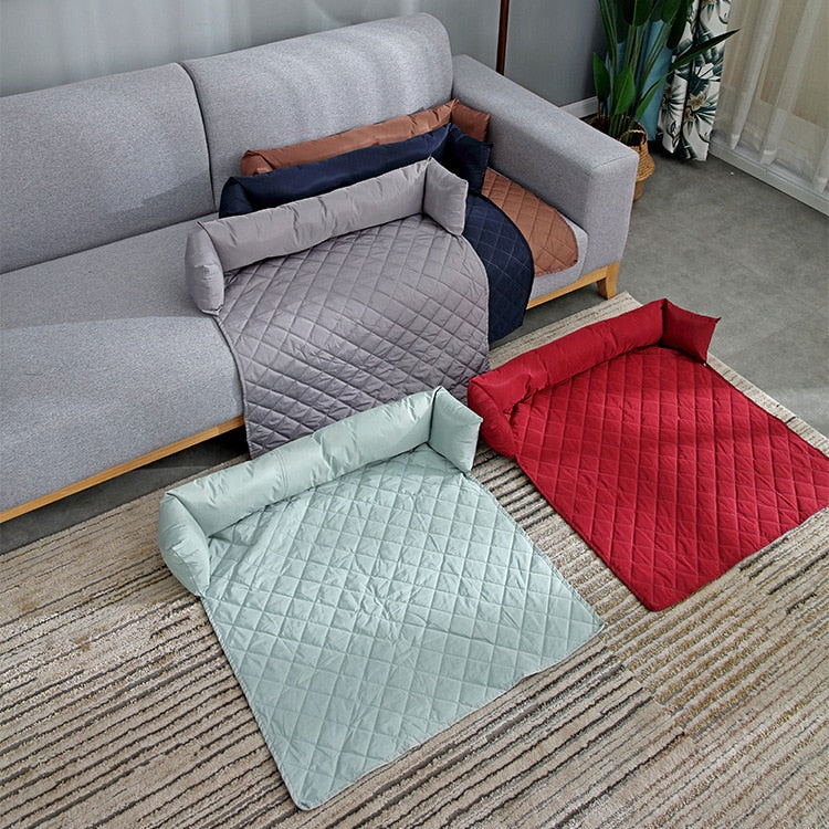 Waterproof Dog Sofa Bed | Pet Cat Sofa Cushion Cover