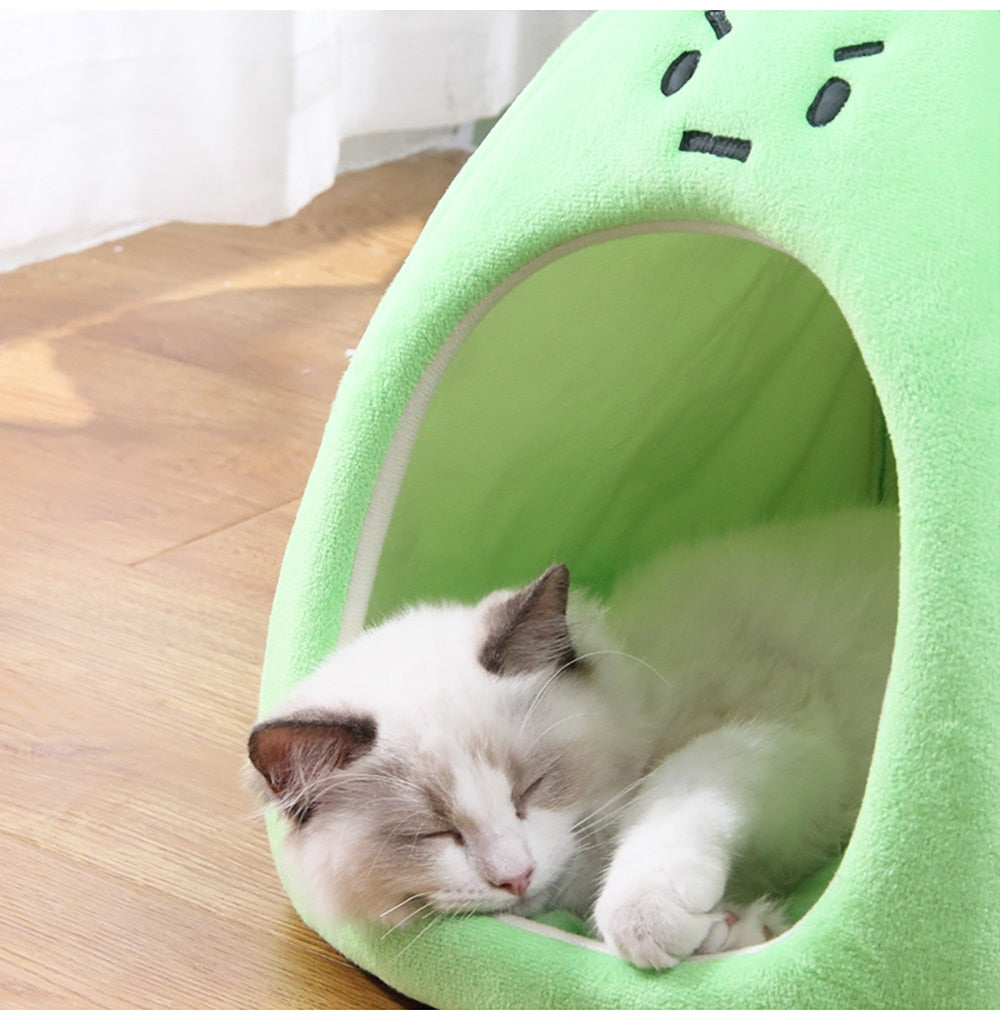 Cute Warm Cat Dog Bed Nest