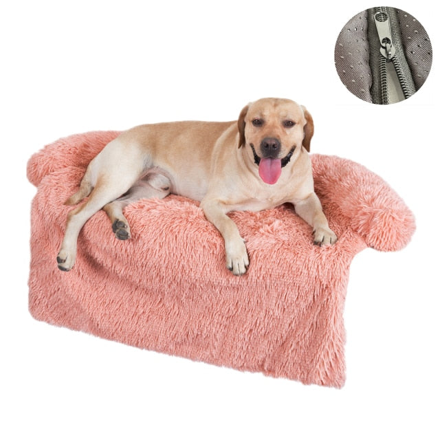 Anti Anxiety Calming Dog Sofa Bed Blanket Furniture Protector | Pet Cat Bed
