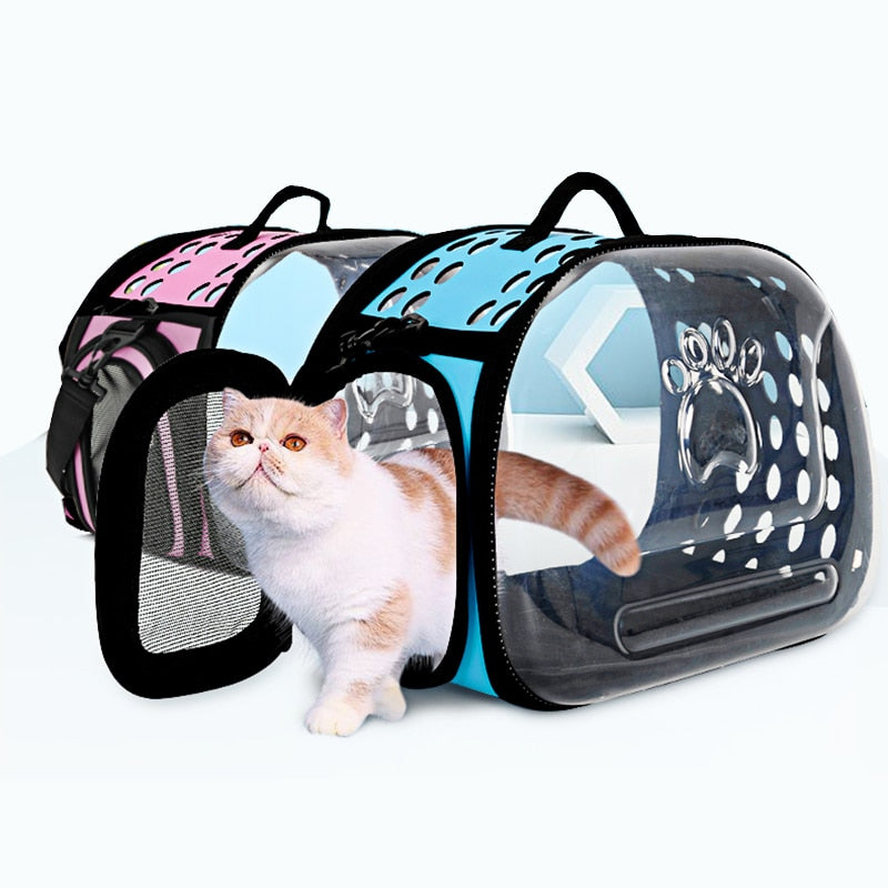 Pet Cat Dog Carrier Shoulder Bag with Shoulder strap